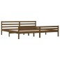 vidaXL Massivholzbett Honigbraun 200x200 cm vidaXL Massivholzbett Honigbraun 200x200 cm