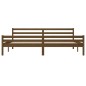 vidaXL Massivholzbett Honigbraun 200x200 cm vidaXL Massivholzbett Honigbraun 200x200 cm