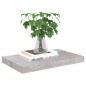 vidaXL Schweberegale 4 Stk. Betongrau 50x23x3,8 cm MDF vidaXL Schweberegale 4 Stk. Betongrau 50x23x3,8 cm MDF