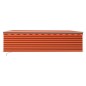 vidaXL Gelenkarmmarkise mit Rollo 5x3 m Orange & Braun vidaXL Gelenkarmmarkise mit Rollo 5x3 m Orange & Braun