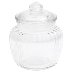 vidaXL Vorratsgläser 4 Stk. 500 ml Glas 