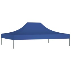 vidaXL Partyzelt-Dach 4,5x3 m Blau 270 g/m²