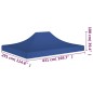 vidaXL Partyzelt-Dach 4,5x3 m Blau 270 g/m² vidaXL Partyzelt-Dach 4,5x3 m Blau 270 g/m²