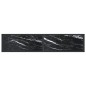 vidaXL Konsolentisch Schwarz Marmor-Optik 160x35x75,5 cm Hartglas vidaXL Konsolentisch Schwarz Marmor-Optik 160x35x75,5 cm Hartglas