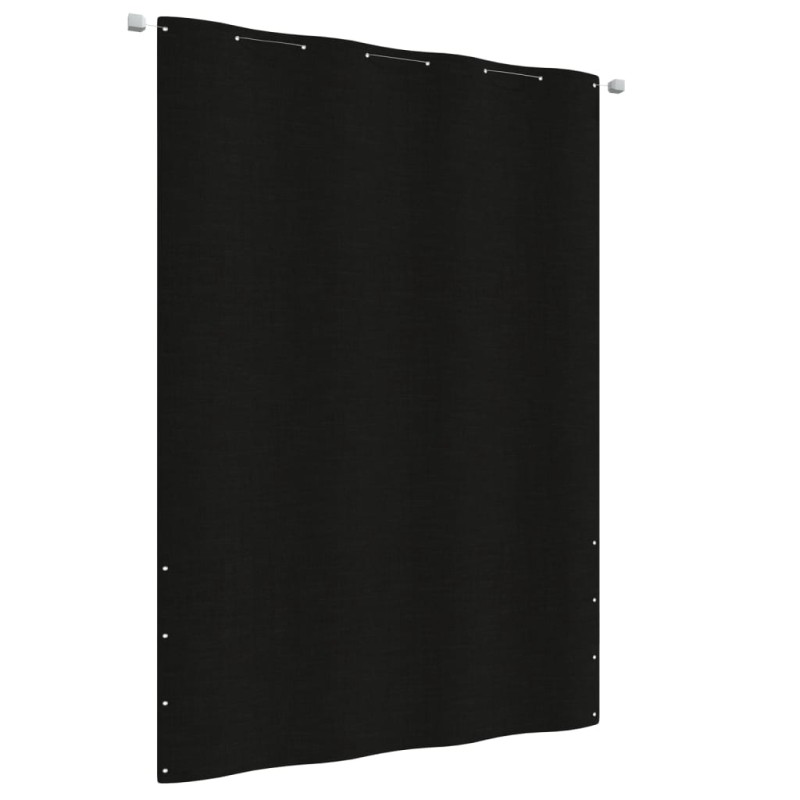 vidaXL Balkon-Sichtschutz Schwarz 160x240 cm Oxford-Gewebe vidaXL Balkon-Sichtschutz Schwarz 160x240 cm Oxford-Gewebe