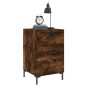 vidaXL Nachttisch Räuchereiche 40x40x66 cm Holzwerkstoff vidaXL Nachttisch Räuchereiche 40x40x66 cm Holzwerkstoff
