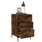 vidaXL Nachttisch Räuchereiche 40x40x66 cm Holzwerkstoff vidaXL Nachttisch Räuchereiche 40x40x66 cm Holzwerkstoff
