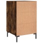 vidaXL Nachttisch Räuchereiche 40x40x66 cm Holzwerkstoff vidaXL Nachttisch Räuchereiche 40x40x66 cm Holzwerkstoff