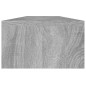 vidaXL Monitorständer Grau Sonoma 110x23,5x9 cm Holzwerkstoff vidaXL Monitorständer Grau Sonoma 110x23,5x9 cm Holzwerkstoff