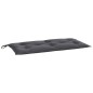 Gartenbank-Auflage Anthrazit 100x50x7 cm Oxford-Gewebe Gartenbank-Auflage Anthrazit 100x50x7 cm Oxford-Gewebe