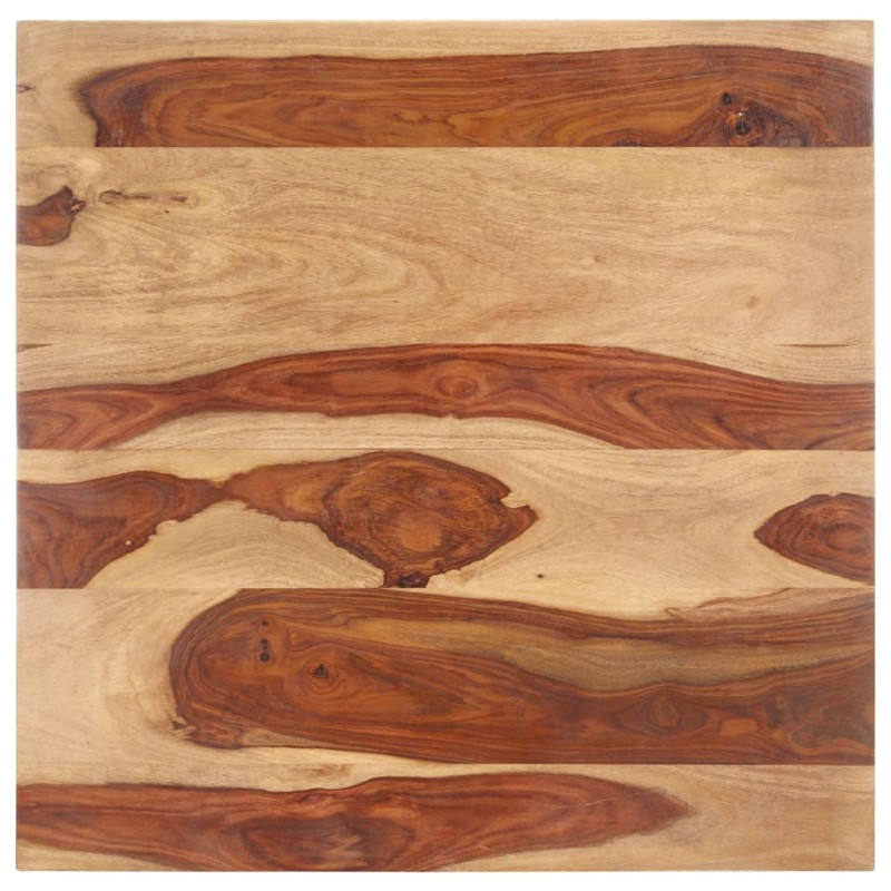 vidaXL Tischplatte Massivholz Palisander 25-27 mm 70×70 cm vidaXL Tischplatte Massivholz Palisander 25-27 mm 70×70 cm