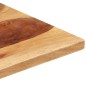 vidaXL Tischplatte Massivholz Palisander 25-27 mm 70×70 cm vidaXL Tischplatte Massivholz Palisander 25-27 mm 70×70 cm
