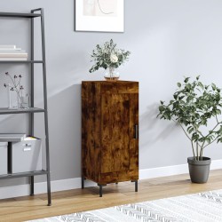 vidaXL Sideboard Räuchereiche 34,5x34x90 cm Holzwerkstoff