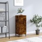 vidaXL Sideboard Räuchereiche 34,5x34x90 cm Holzwerkstoff vidaXL Sideboard Räuchereiche 34,5x34x90 cm Holzwerkstoff