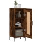 vidaXL Sideboard Räuchereiche 34,5x34x90 cm Holzwerkstoff vidaXL Sideboard Räuchereiche 34,5x34x90 cm Holzwerkstoff