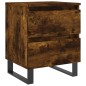 vidaXL Nachttisch Räuchereiche 40x35x50 cm Holzwerkstoff vidaXL Nachttisch Räuchereiche 40x35x50 cm Holzwerkstoff