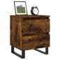 vidaXL Nachttisch Räuchereiche 40x35x50 cm Holzwerkstoff vidaXL Nachttisch Räuchereiche 40x35x50 cm Holzwerkstoff