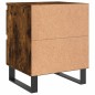 vidaXL Nachttisch Räuchereiche 40x35x50 cm Holzwerkstoff vidaXL Nachttisch Räuchereiche 40x35x50 cm Holzwerkstoff