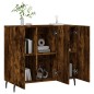 vidaXL Sideboard Räuchereiche 90x34x80 cm Holzwerkstoff vidaXL Sideboard Räuchereiche 90x34x80 cm Holzwerkstoff