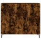 vidaXL Sideboard Räuchereiche 90x34x80 cm Holzwerkstoff vidaXL Sideboard Räuchereiche 90x34x80 cm Holzwerkstoff