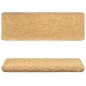 vidaXL Stufenmatten 10 Stk. 65x21x4 cm Beige