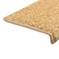 vidaXL Stufenmatten 10 Stk. 65x21x4 cm Beige