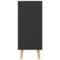 vidaXL Sideboard Hochglanz-Schwarz 90x30x72 cm Holzwerkstoff vidaXL Sideboard Hochglanz-Schwarz 90x30x72 cm Holzwerkstoff