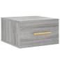 vidaXL Wand-Nachttisch Grau Sonoma 35x35x20 cm vidaXL Wand-Nachttisch Grau Sonoma 35x35x20 cm