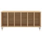 vidaXL Plattenschrank Sonoma-Eiche 100x38x48 cm Holzwerkstoff vidaXL Plattenschrank Sonoma-Eiche 100x38x48 cm Holzwerkstoff