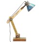 vidaXL Schreibtischlampe Industrie-Stil Mehrfarbig Rund 23x18x95cm E27 vidaXL Schreibtischlampe Industrie-Stil Mehrfarbig Rund 23x18x95cm E27
