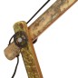 vidaXL Schreibtischlampe Industrie-Stil Mehrfarbig Rund 23x18x95cm E27 vidaXL Schreibtischlampe Industrie-Stil Mehrfarbig Rund 23x18x95cm E27