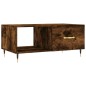 vidaXL Couchtisch Räuchereiche 90x50x40 cm Holzwerkstoff vidaXL Couchtisch Räuchereiche 90x50x40 cm Holzwerkstoff