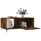vidaXL Couchtisch Räuchereiche 90x50x40 cm Holzwerkstoff vidaXL Couchtisch Räuchereiche 90x50x40 cm Holzwerkstoff
