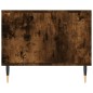 vidaXL Couchtisch Räuchereiche 90x50x40 cm Holzwerkstoff vidaXL Couchtisch Räuchereiche 90x50x40 cm Holzwerkstoff