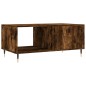vidaXL Couchtisch Räuchereiche 90x50x40 cm Holzwerkstoff vidaXL Couchtisch Räuchereiche 90x50x40 cm Holzwerkstoff