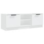 vidaXL TV-Schrank Weiß 102x35x36,5 cm Holzwerkstoff vidaXL TV-Schrank Weiß 102x35x36,5 cm Holzwerkstoff