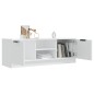 vidaXL TV-Schrank Weiß 102x35x36,5 cm Holzwerkstoff vidaXL TV-Schrank Weiß 102x35x36,5 cm Holzwerkstoff