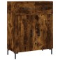 vidaXL Sideboard Räuchereiche 69,5x34x90 cm Holzwerkstoff vidaXL Sideboard Räuchereiche 69,5x34x90 cm Holzwerkstoff