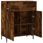 vidaXL Sideboard Räuchereiche 69,5x34x90 cm Holzwerkstoff vidaXL Sideboard Räuchereiche 69,5x34x90 cm Holzwerkstoff