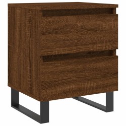 vidaXL Nachttisch Braun Eichen-Optik 40x35x50 cm Holzwerkstoff
