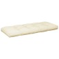 Palettenkissen 2-tlg. Creme Stoff Palettenkissen 2-tlg. Creme Stoff