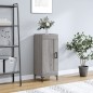 vidaXL Sideboard Grau Sonoma 34,5x34x90 cm Holzwerkstoff vidaXL Sideboard Grau Sonoma 34,5x34x90 cm Holzwerkstoff