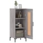 vidaXL Sideboard Grau Sonoma 34,5x34x90 cm Holzwerkstoff vidaXL Sideboard Grau Sonoma 34,5x34x90 cm Holzwerkstoff