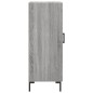 vidaXL Sideboard Grau Sonoma 34,5x34x90 cm Holzwerkstoff vidaXL Sideboard Grau Sonoma 34,5x34x90 cm Holzwerkstoff