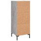 vidaXL Sideboard Grau Sonoma 34,5x34x90 cm Holzwerkstoff vidaXL Sideboard Grau Sonoma 34,5x34x90 cm Holzwerkstoff