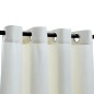 vidaXL Verdunkelungsvorhang mit Metallösen Samt Creme 290 x 245 cm vidaXL Verdunkelungsvorhang mit Metallösen Samt Creme 290 x 245 cm