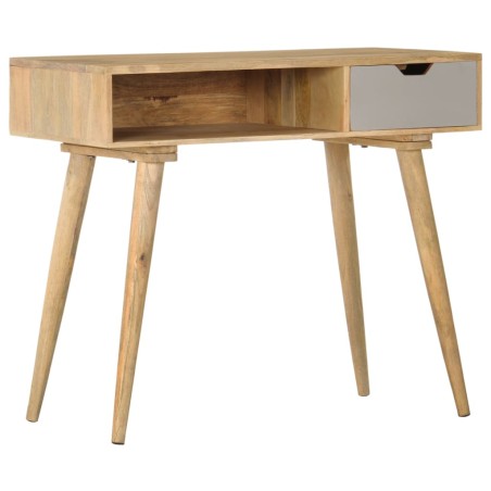 vidaXL Konsolentisch 89x44x76 cm Mango Massivholz 