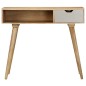 vidaXL Konsolentisch 89x44x76 cm Mango Massivholz vidaXL Konsolentisch 89x44x76 cm Mango Massivholz