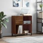 vidaXL Plattenschrank Braun Eichen-Optik 84,5x38x89 cm Holzwerkstoff vidaXL Plattenschrank Braun Eichen-Optik 84,5x38x89 cm Holzwerkstoff