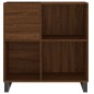 vidaXL Plattenschrank Braun Eichen-Optik 84,5x38x89 cm Holzwerkstoff vidaXL Plattenschrank Braun Eichen-Optik 84,5x38x89 cm Holzwerkstoff